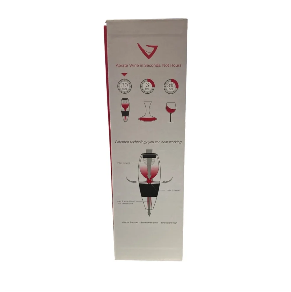 Vinturi 3 Piece Deluxe Wine Bundle (Stopper, Aerator, Corkscrew) - Picture 5 of 5